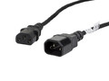 Lanberg Power Cord Extension Cord IEC 320 C13 - C14 VDE 1.8m, black