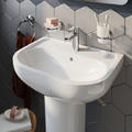 GoodHome Pedestal for Washbasin Cavally