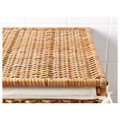 BRANÄS Laundry basket with lining, rattan, 80 l