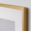 LOMVIKEN Frame, gold-colour, 40x50 cm