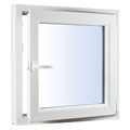 Tilt-and-Turn PVC Window 565 x 535 mm, right