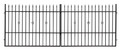 Double Swing Gate Steel 400 x 150 cm