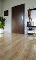 Flat Entrance Door Dominos 80, right, natural walnut