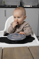 Herobility - Eco Baby Plate - Black 6m+