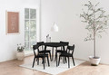 Dining Chair Roxby, black/black