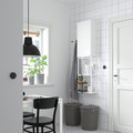 ENHET Storage combination, white, 40x17x150 cm