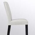 BERGMUND Chair, black, Orrsta light grey