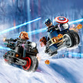 LEGO Super Heroes Black Widow & Captain America Motorcycles 6+
