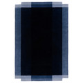 GNETGRÄS Rug, low pile, dark blue/handmade, 200x300 cm