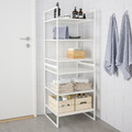 JONAXEL Shelving unit, white, 50x51x70 cm