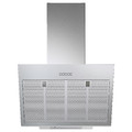 BEMÖTA Wall mounted extractor hood, stainless steel