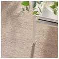 STOENSE Rug, low pile, off-white, 80x150 cm