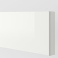 RINGHULT Drawer front, high-gloss white, 40x10 cm, 2 pack