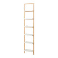 GoodHome Nantua Natural & White Oak Shelving