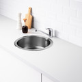 BOHOLMEN Inset sink, 1 bowl