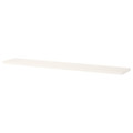 BERGSHULT Shelf, white, 120x20 cm