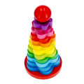 Wooden Pyramid Stacking Educational Toy 9m+