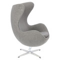 Armchair Egg Easy Clean Premium, grey