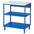 PLATSA Open shelving unit, blue, 60x42x73 cm