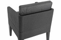 Outdoor Dining Set COLUMBIA, graphite