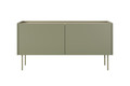 Two-Door TV Cabinet Desin 120, olive/nagano oak