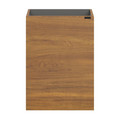 Goodhome Wash-Basin Cabinet Wall-Mounted Imandra 44 cm, walnut