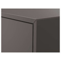 EKET Cabinet with 2 drawers, dark grey, 35x35x35 cm