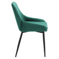 Upholstered Chair Floyd Velvet, green