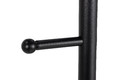 Coat Hanger Aspen, wall-mounted, black