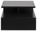 Bedside Table Ashlan, black