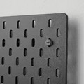 UPPSPEL Pegboard, black, 76x56 cm