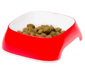 Dog Bowl Glam Extra Small (XS), red