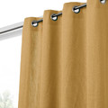 GoodHome Curtain Viley 140x260 cm, mustard