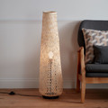 GoodHome Floor Lamp Kasungu E14, natural