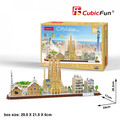 CubicFun 3D Puzzle CityLine Barcelona 186pcs 8+
