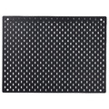 SKÅDIS Pegboard, black, 76x56 cm