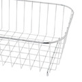 GoodHome Steel Wire Basket Datil, chrome effect