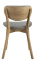 Chair Minsk, grey/oak