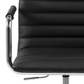 Swivel Office Chair with Wheels Winslow, black