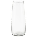 BERÄKNA Vase, clear glass, 45 cm