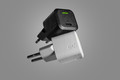 GreenCell Charger GC PowerGaN EU Plug 33W PD 3.0 QC 3.0 USB-C, black