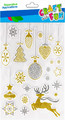 Christmas Stickers Glitter Reindeer