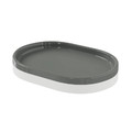 GoodHome Soap Dish Koros, anthracite