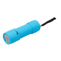 Diall 9 LED Torch 3x AAA, rubber, blue