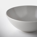 FÄRGKLAR Bowl, matt light grey, 16 cm, 4 pack