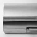 ORDNING Bread bin, stainless steel