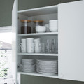 ENHET Storage combination for laundry, white, 120x30x150 cm