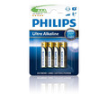 Philips Ultra Alkaline 4x AAA Batteries