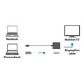 USB-C 3.1 to display port adapter