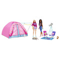 Barbie It Takes Two Camping Playset With Tent, 2 Dolls & Accessories HGC18 3+